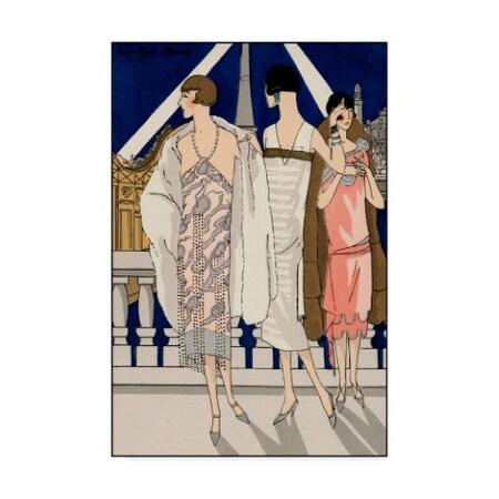 Trademark Fine Art Unknown 'Vintage Couture Ii' Canvas Art, 12x19 WAG06032-C1219GG